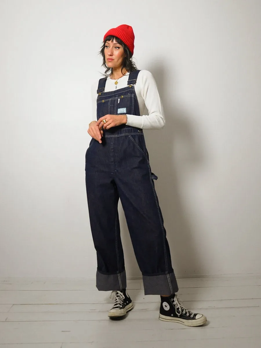 1970's Indigo Sears Overalls