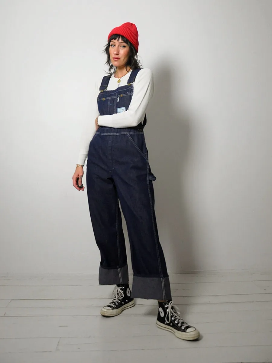 1970's Indigo Sears Overalls