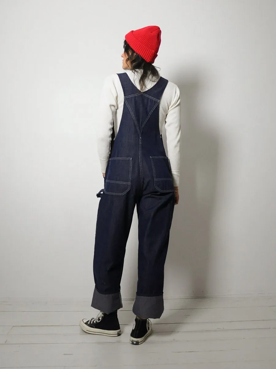 1970's Indigo Sears Overalls