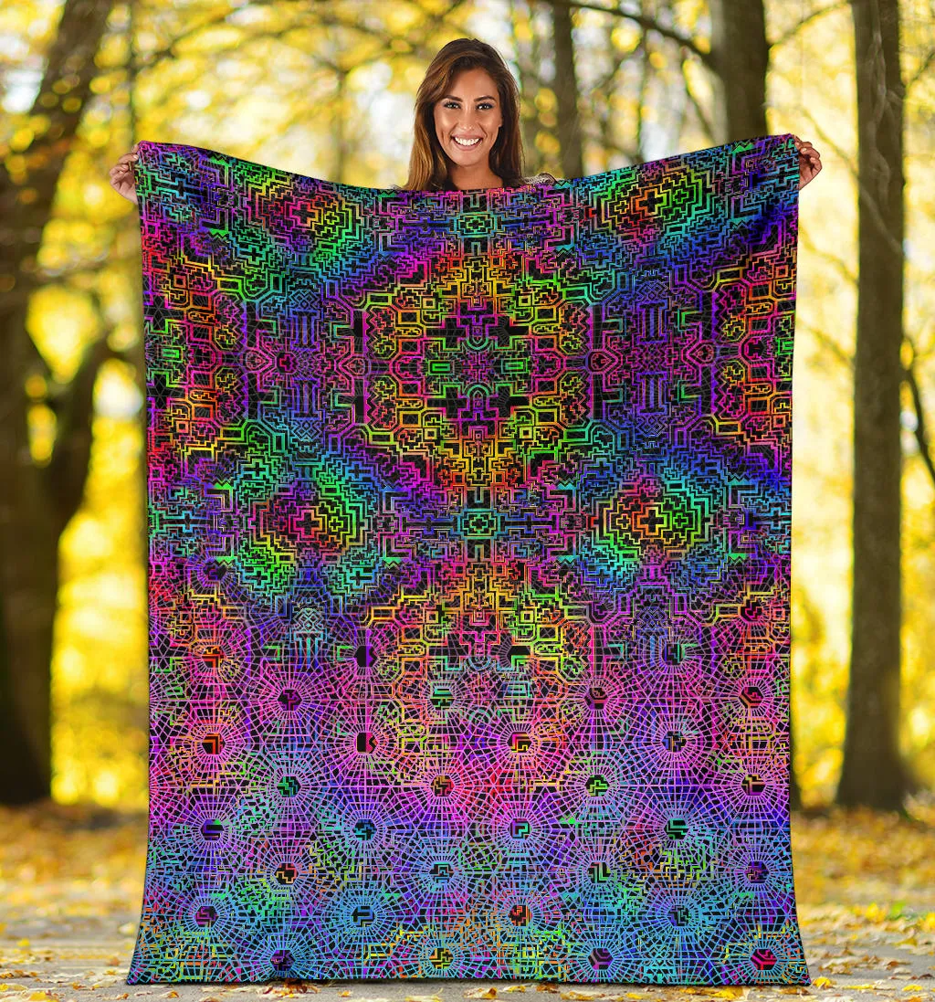 Aya Micro Fleece Blanket