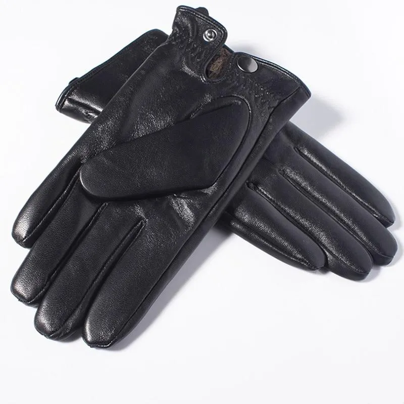 Ayrton Sheepskin Leather Winter Driving Gloves