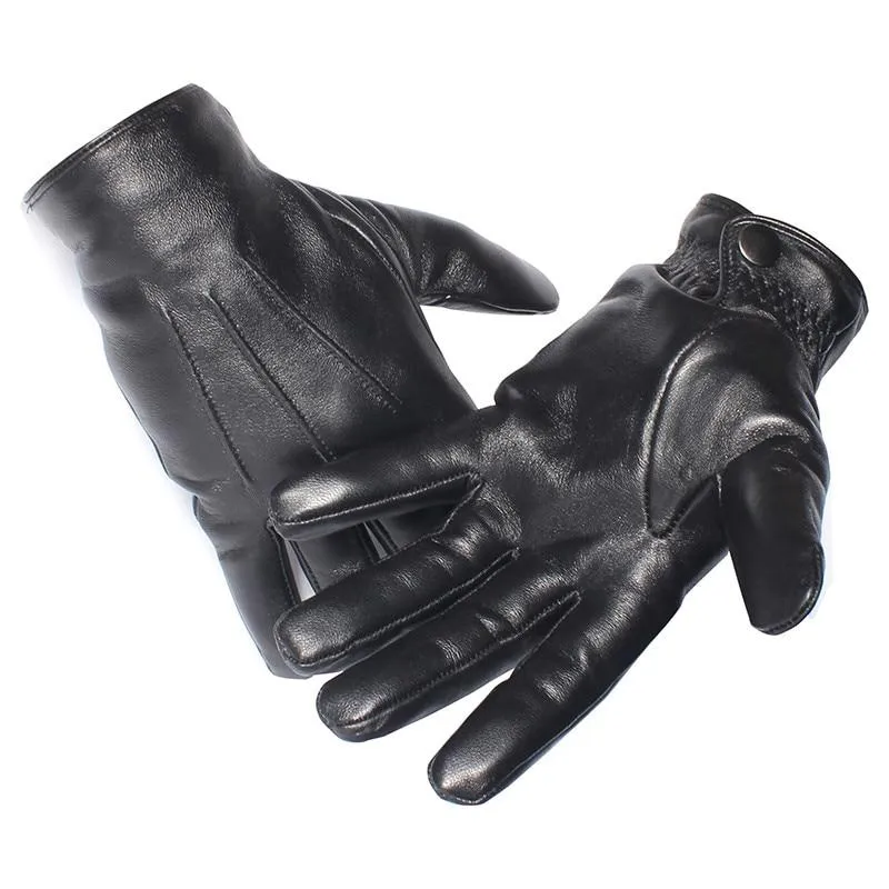 Ayrton Sheepskin Leather Winter Driving Gloves