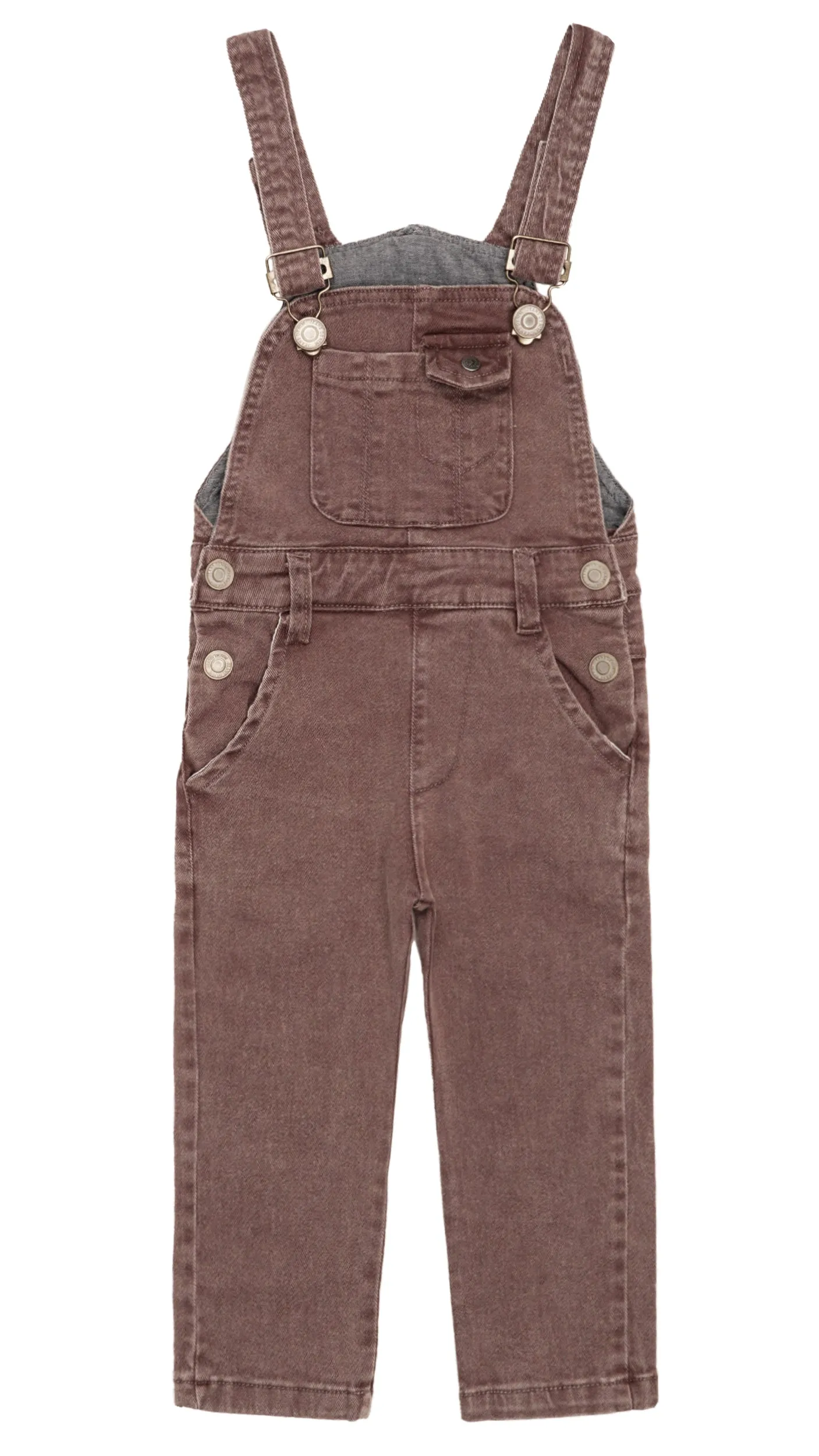 Baby Toddler Canvas Ripped Holes Casual Workwear Overalls