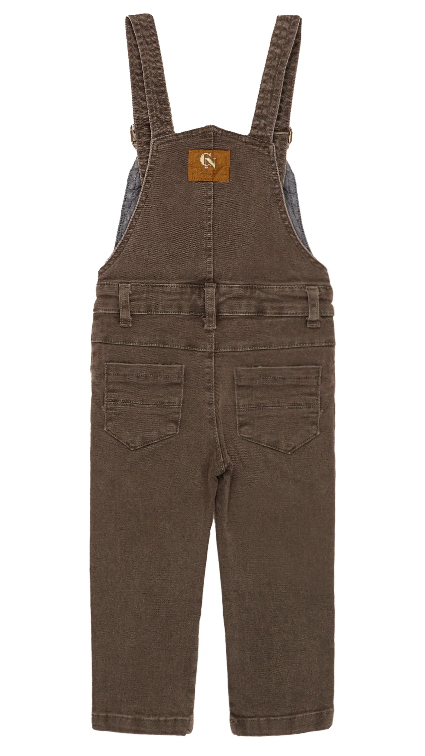 Baby Toddler Canvas Ripped Holes Casual Workwear Overalls