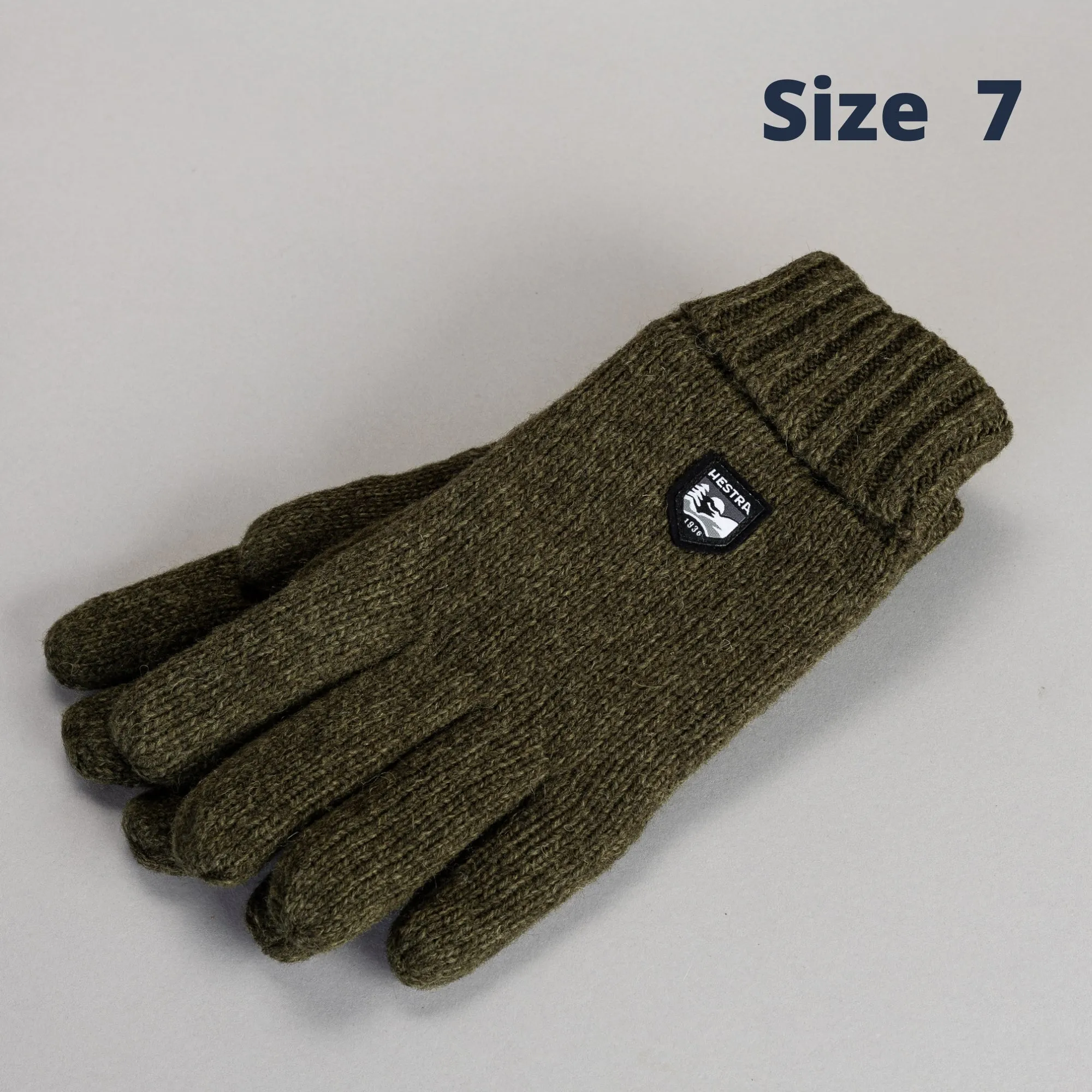 Basic Wool Glove - Olive