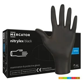 Black Nitrile Gloves - Heavy Duty