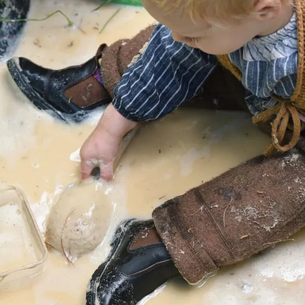 Boiled Wool Dungarees (1-8y)