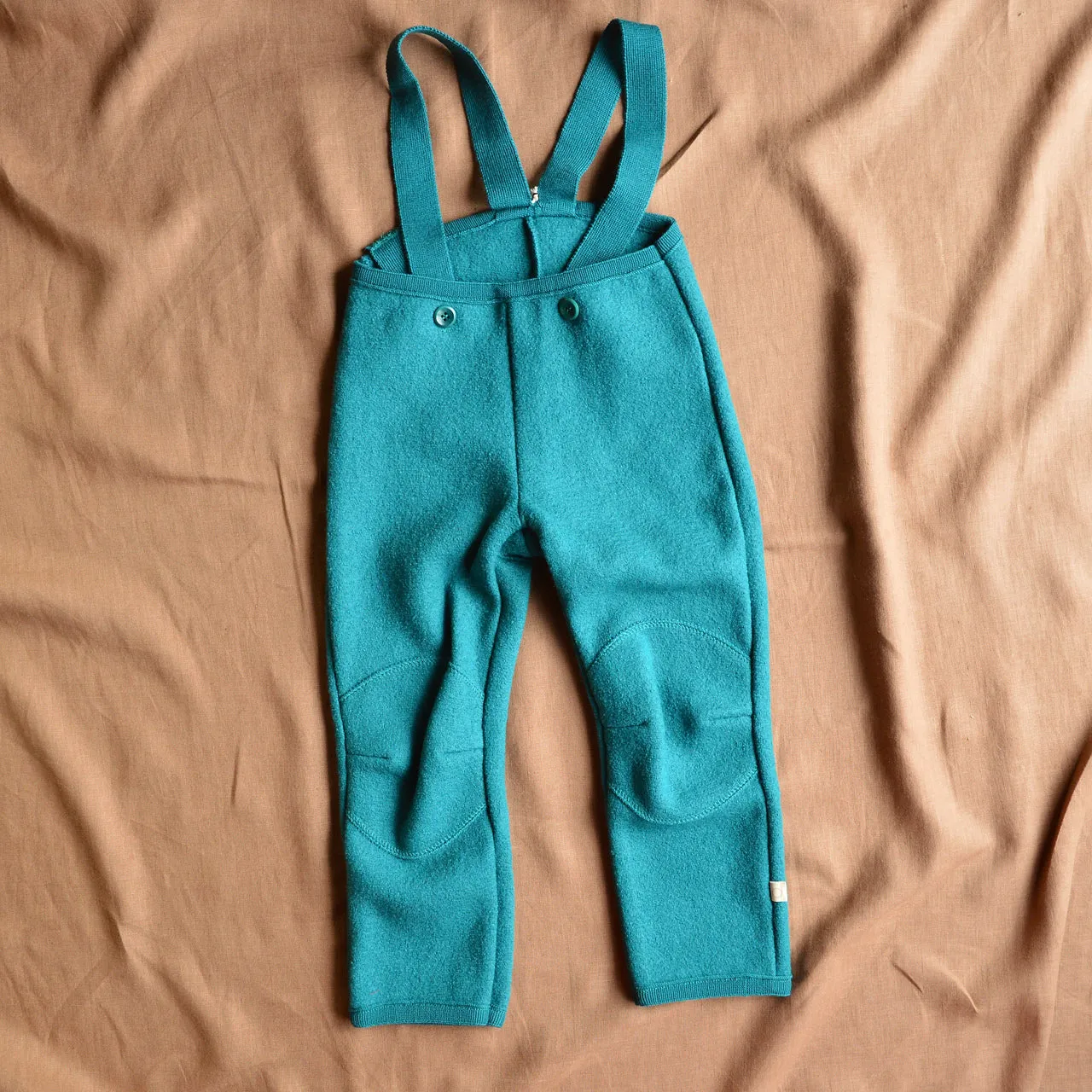 Boiled Wool Dungarees (1-8y)