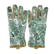 Botanical Floral Garden Gloves