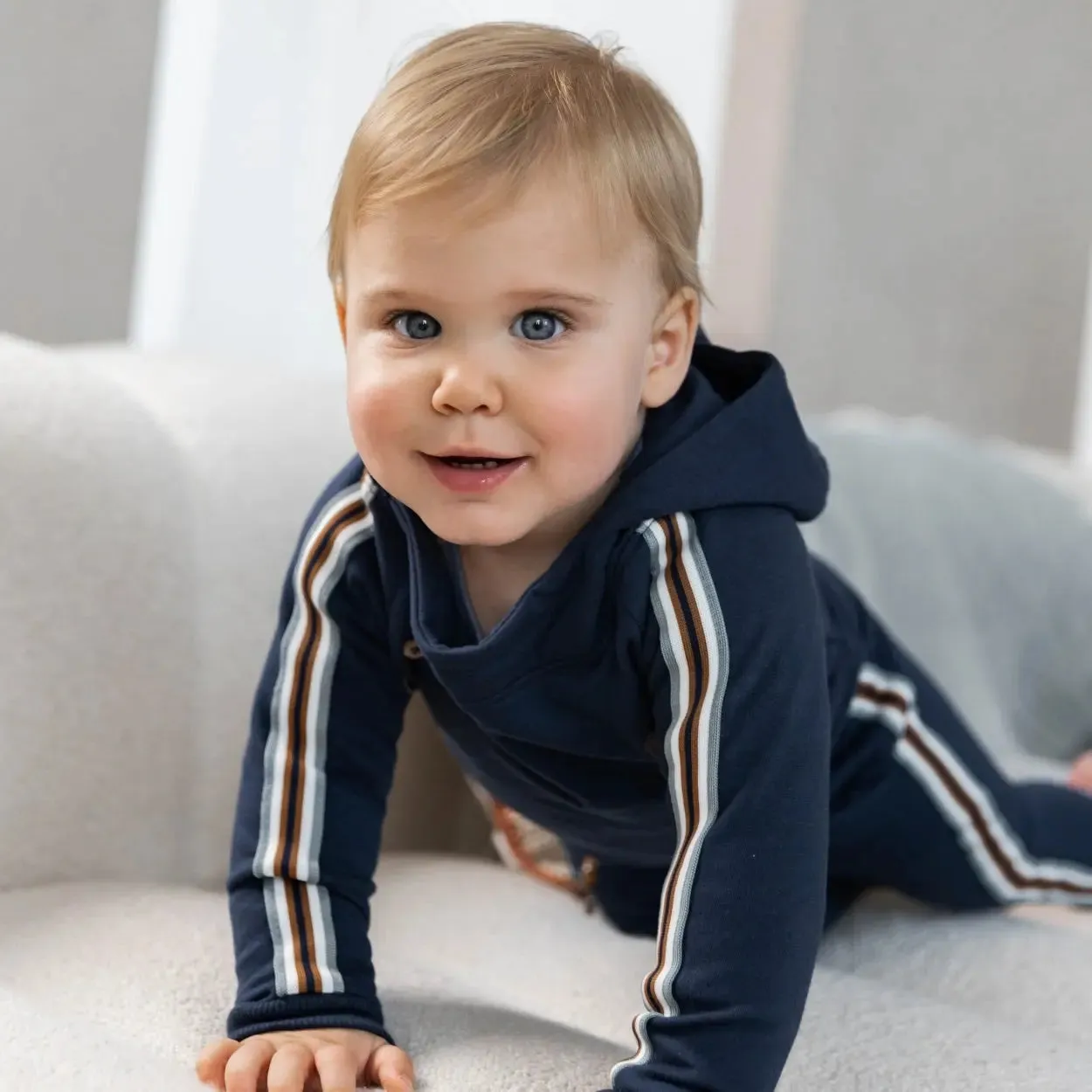 Boys Dark Blue Sweatpants | Dirkje