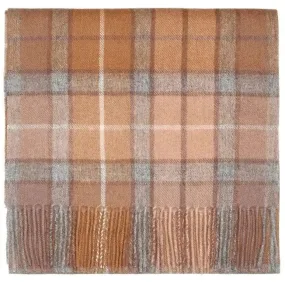 Camel Buchanan Tartan Lambswool Scarf