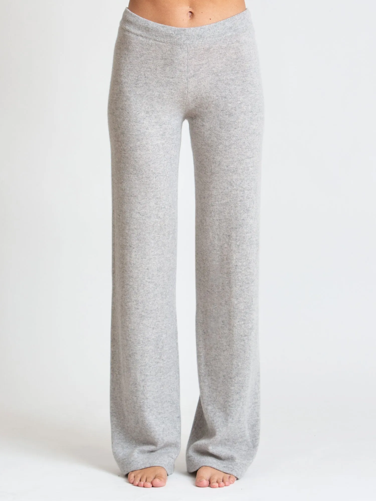 Cashmere pants "Classic pants" - light grey