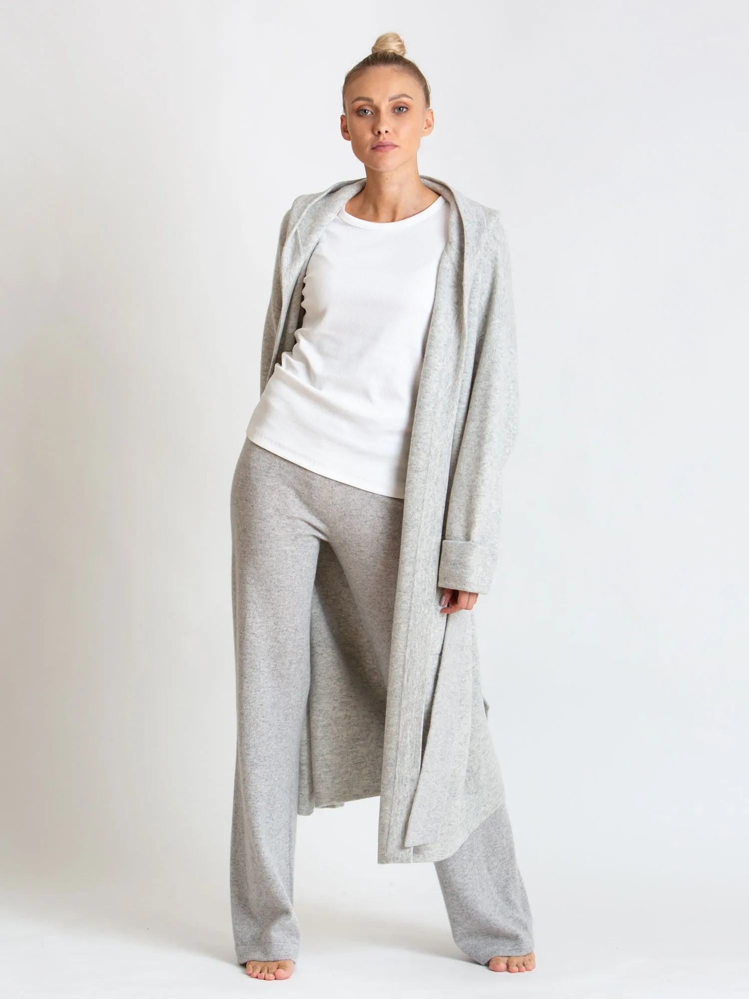 Cashmere pants "Classic pants" - light grey