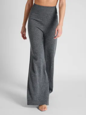 Cashmere pants "Dagny" - dark grey