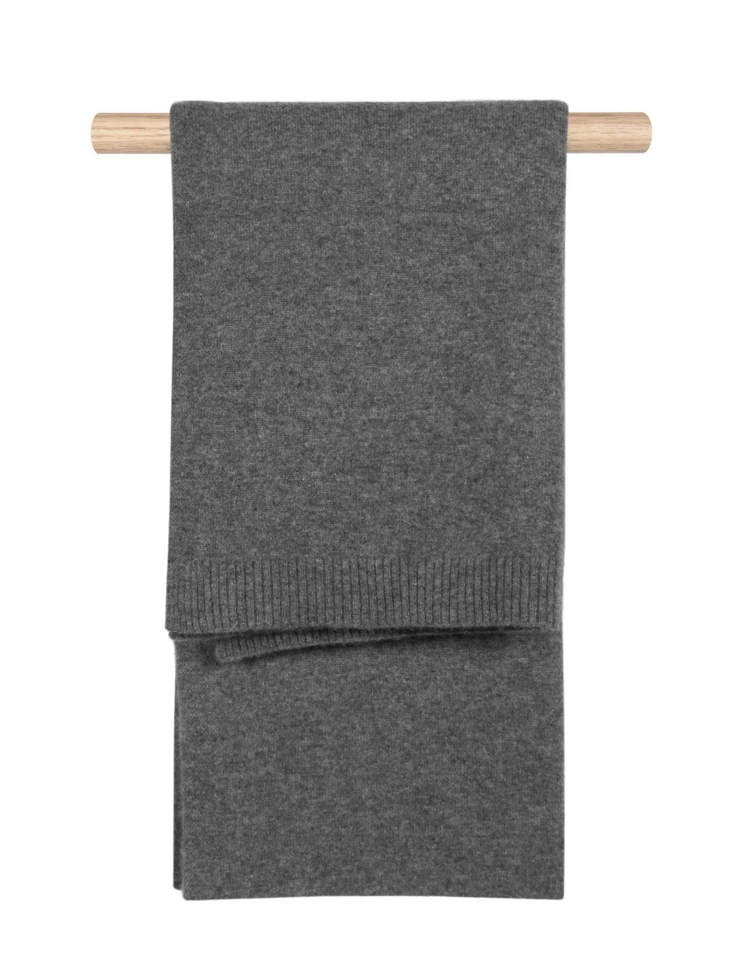 Cashmere scarf "Urban" - dark grey