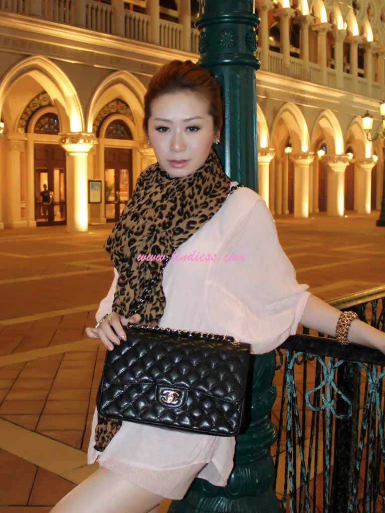 CHIC VOLUMENESS LEOPARD SCARF