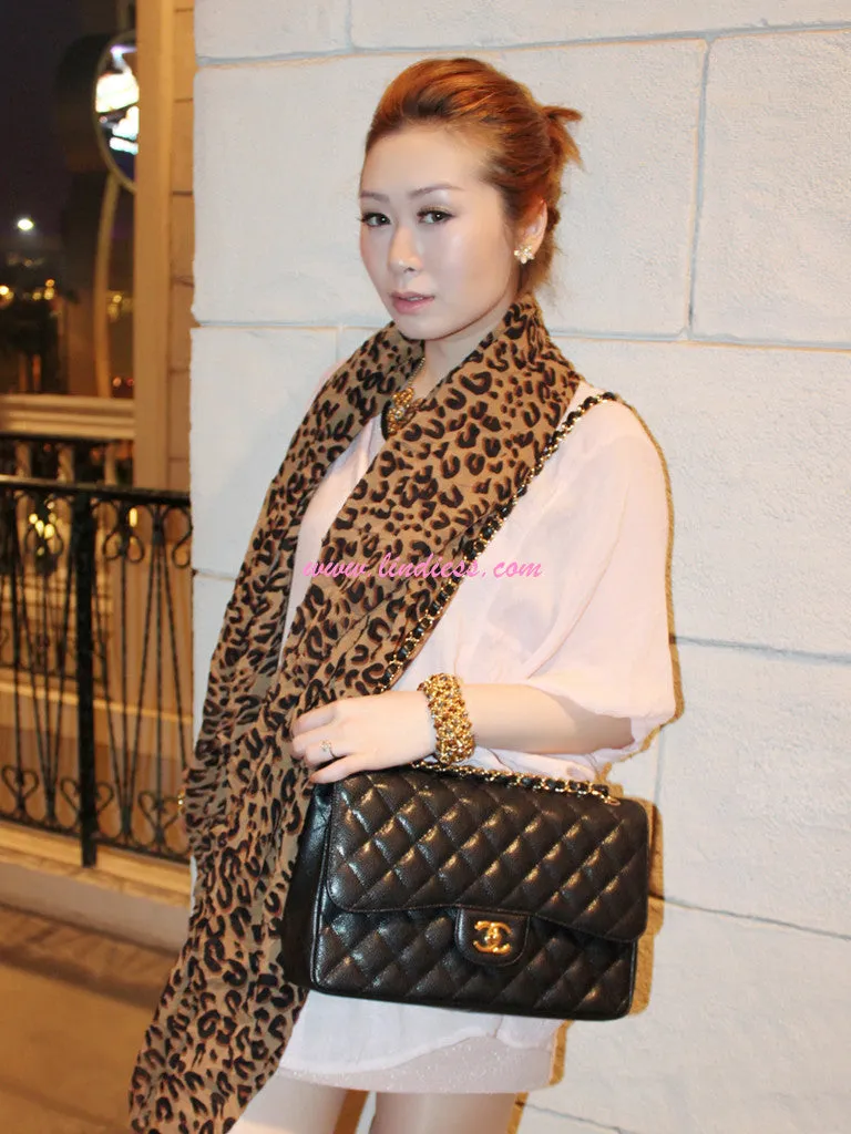 CHIC VOLUMENESS LEOPARD SCARF