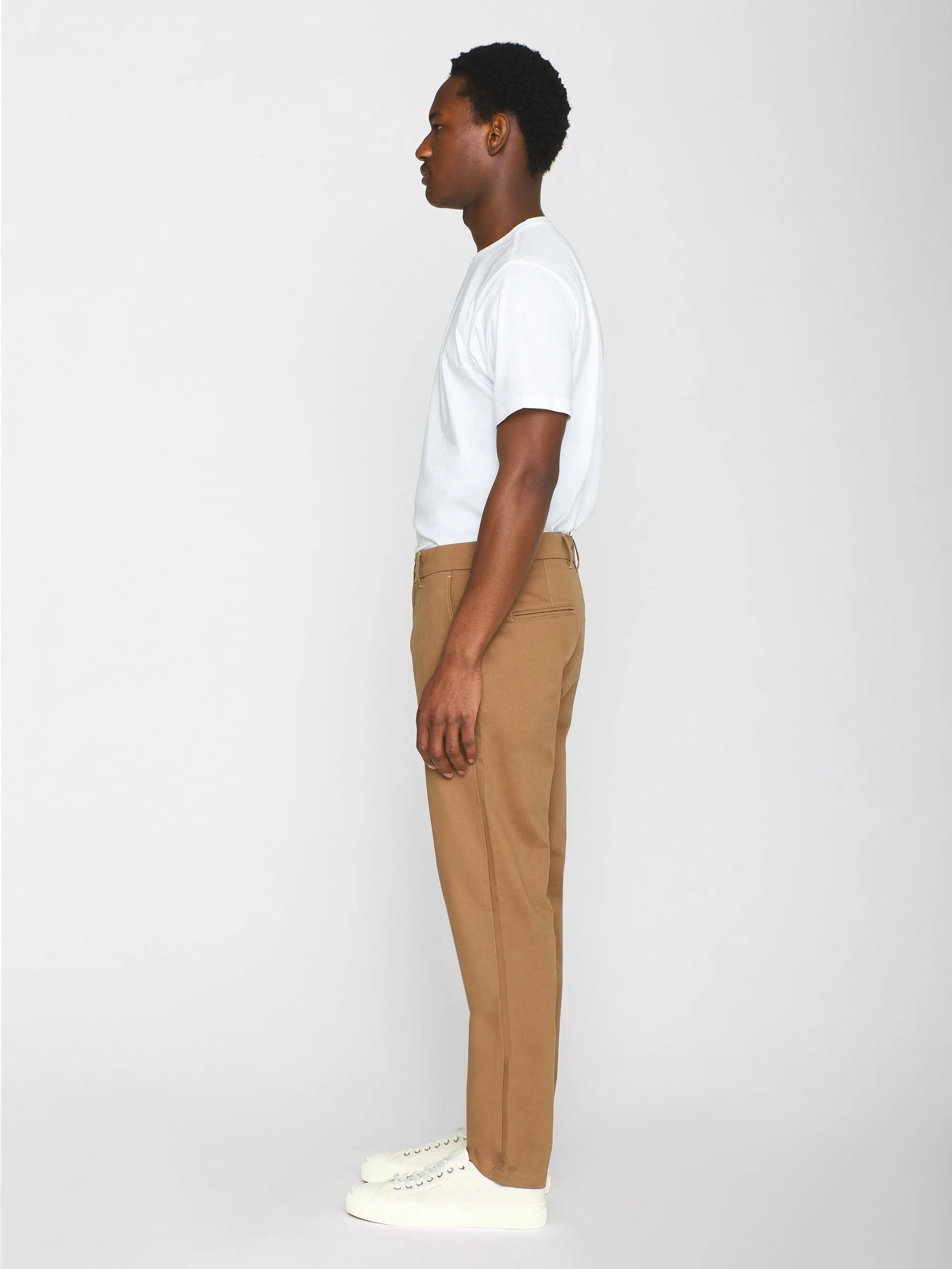 CHUCK regular twill chino pants - Tuffet