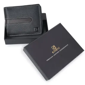 CIMONI Genuine Leather Classic Design Ultra Slim Multiple Credit Cards Slot Wallet for Men