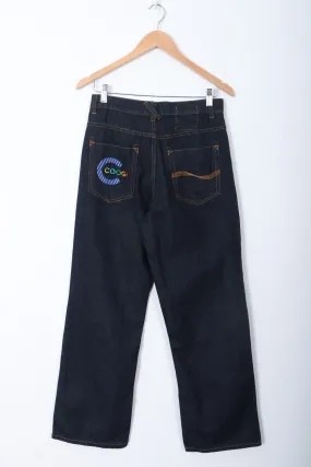 COOGI Embroidered Colourful Logo Y2K Jeans (Women's 6)