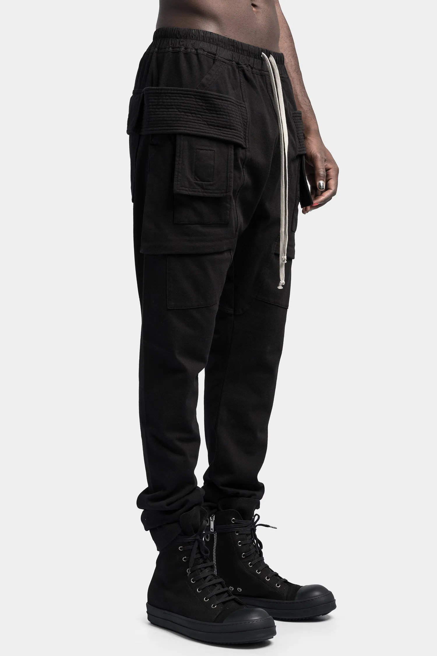 Creatch cargo drawstring pants