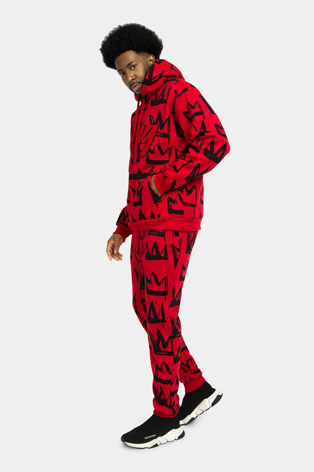 Crowned King Fleece Set