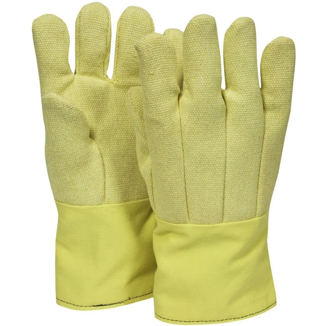 Cut Resistant Thermal Gloves - 22 Oz. Thermobest, Nomex Palm, 14 In. Long, Kevlar Cuff, Wool Lined, Straight Thumb, High Cut Resistance  (PK 1 Pair)