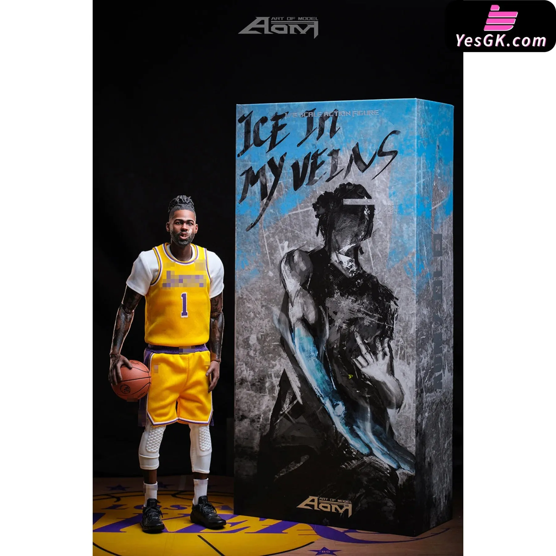 D'Angelo Russell 1/6 Suit Action Figure - AOM TOYS Studio [Pre-Order]