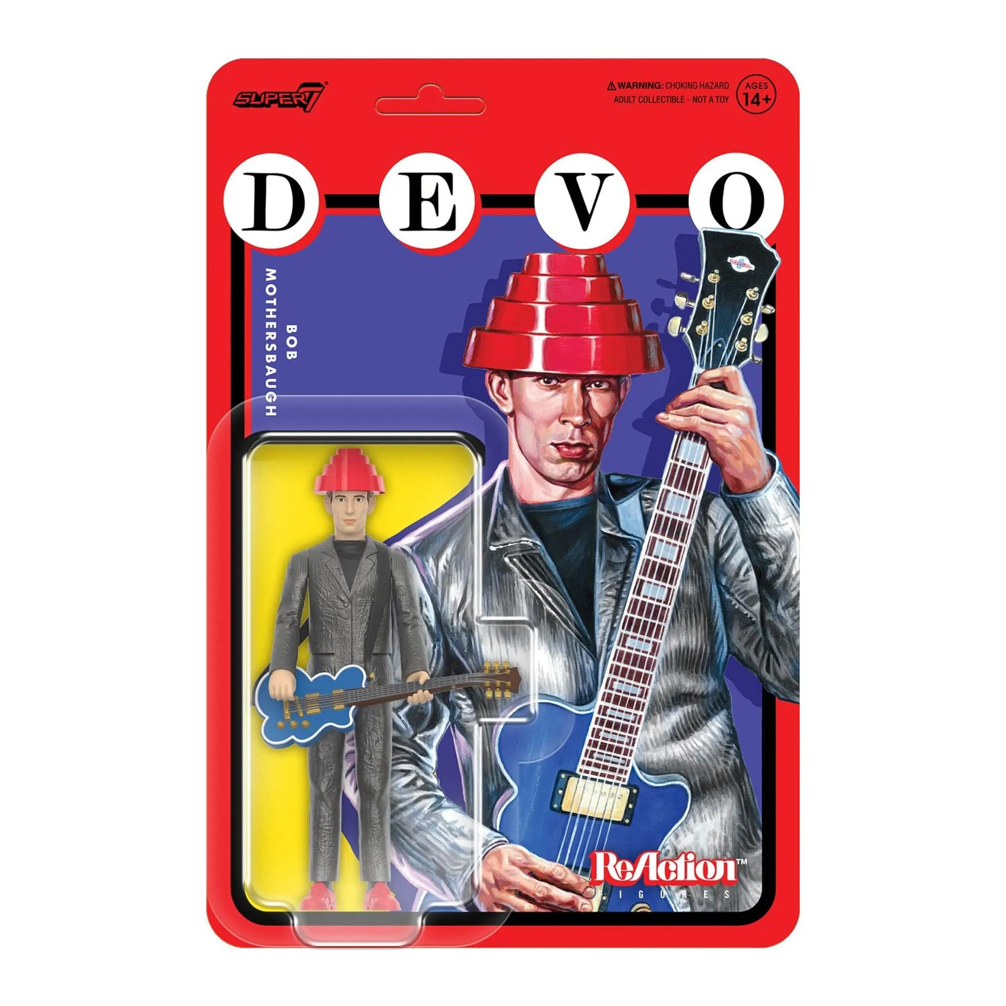 Devo Bob Mothersbaugh (The Girl You Want) 3.75" Reaction Figure by Super7