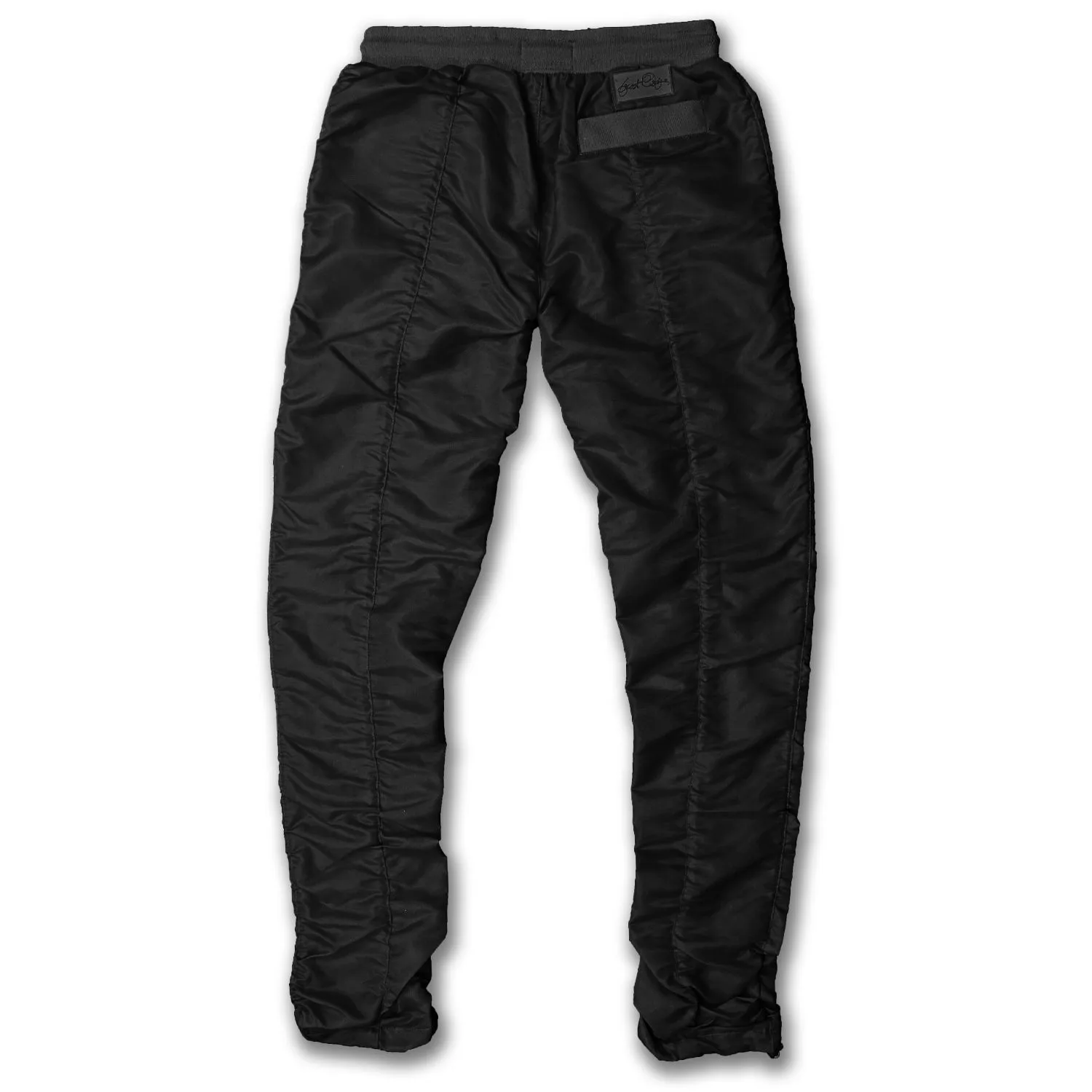 F2766 Frost Poly Sweatpants - Black