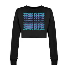 Figure Skater Women's Cropped Sweatshirt