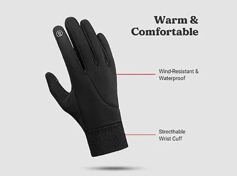 FitVille Waterproof Winter Gloves