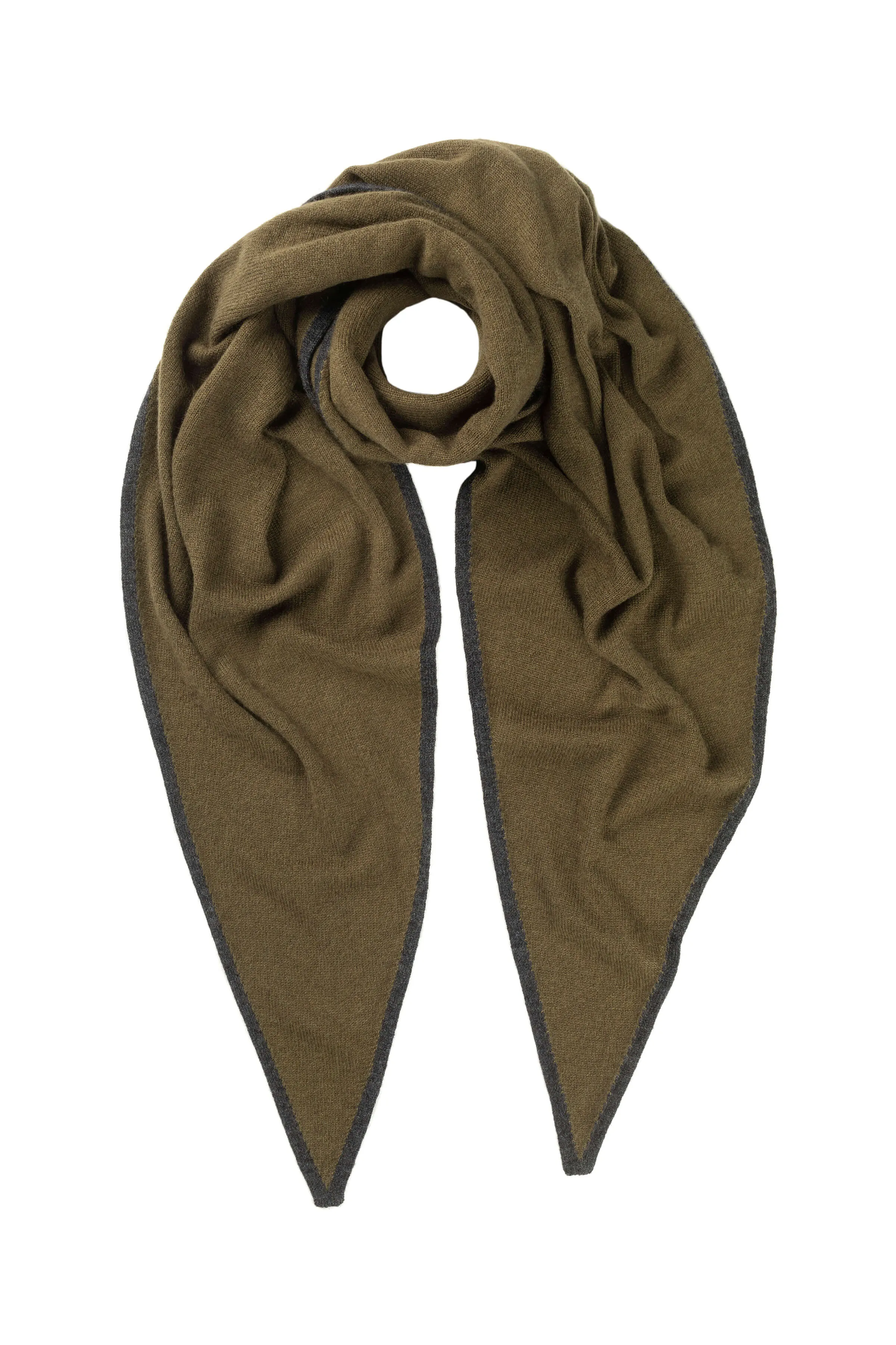 Gauzy Cashmere Diamond Scarf