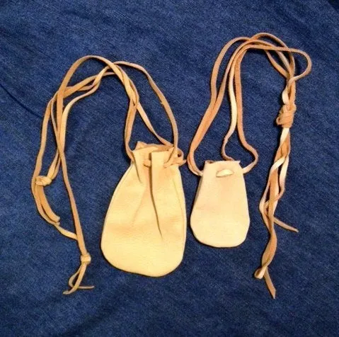 Geier Gloves Deerskin Medicine Bags (Made in USA)