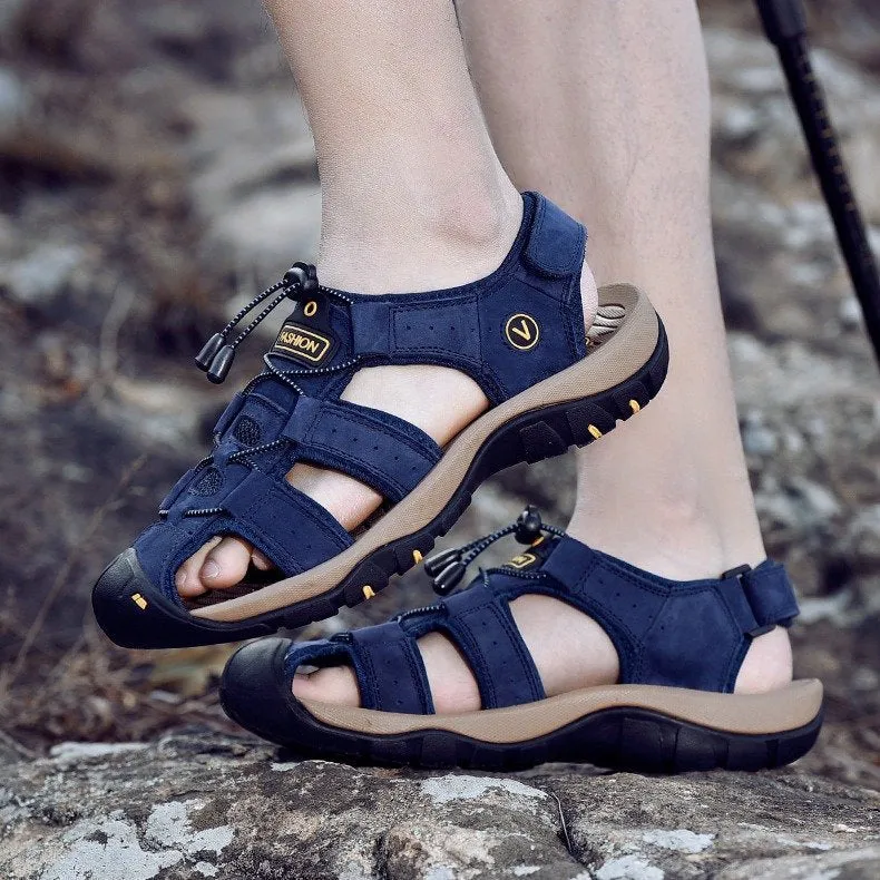 Groovywish Orthopedic Sandals For Men Hollow Casual