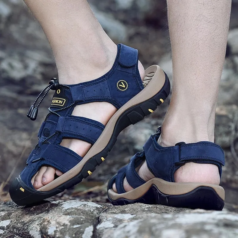 Groovywish Orthopedic Sandals For Men Hollow Casual