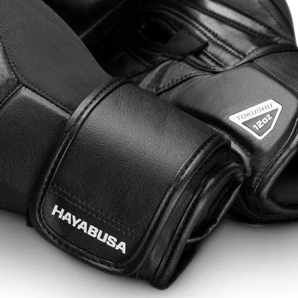 HAYABUSA T3 BOXING GLOVES - BLACK