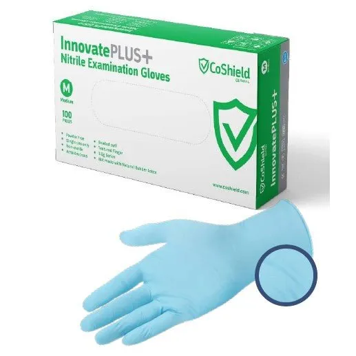 InnovatePlus Nitrile Disposable Examination Gloves (PK 1000 Gloves)