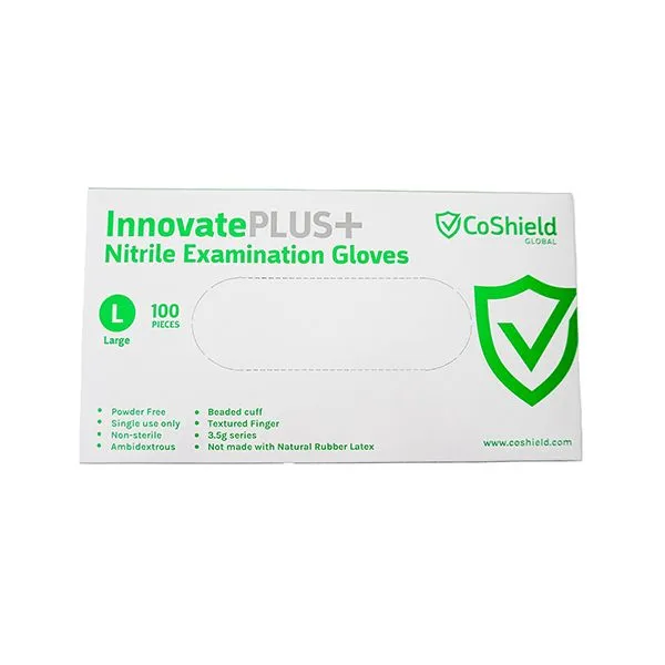 InnovatePlus Nitrile Disposable Examination Gloves (PK 1000 Gloves)