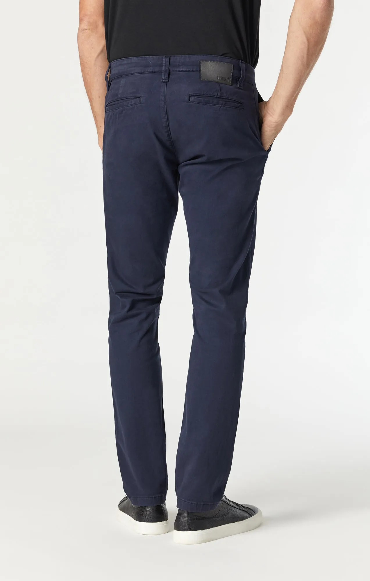 JOHNNY SLIM LEG CHINO IN DARK NAVY TWILL