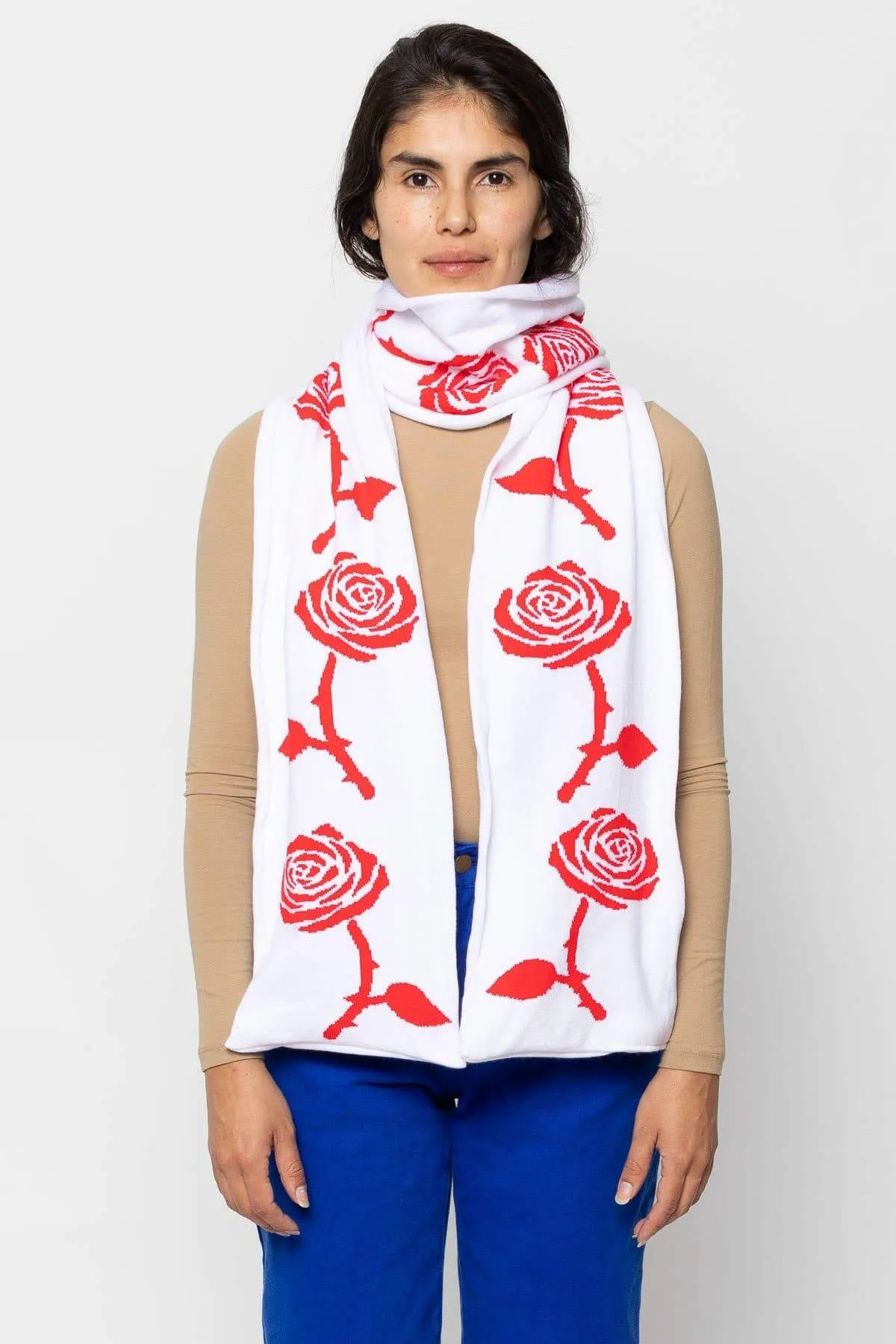 JQSCARF05 - Rose Scarf