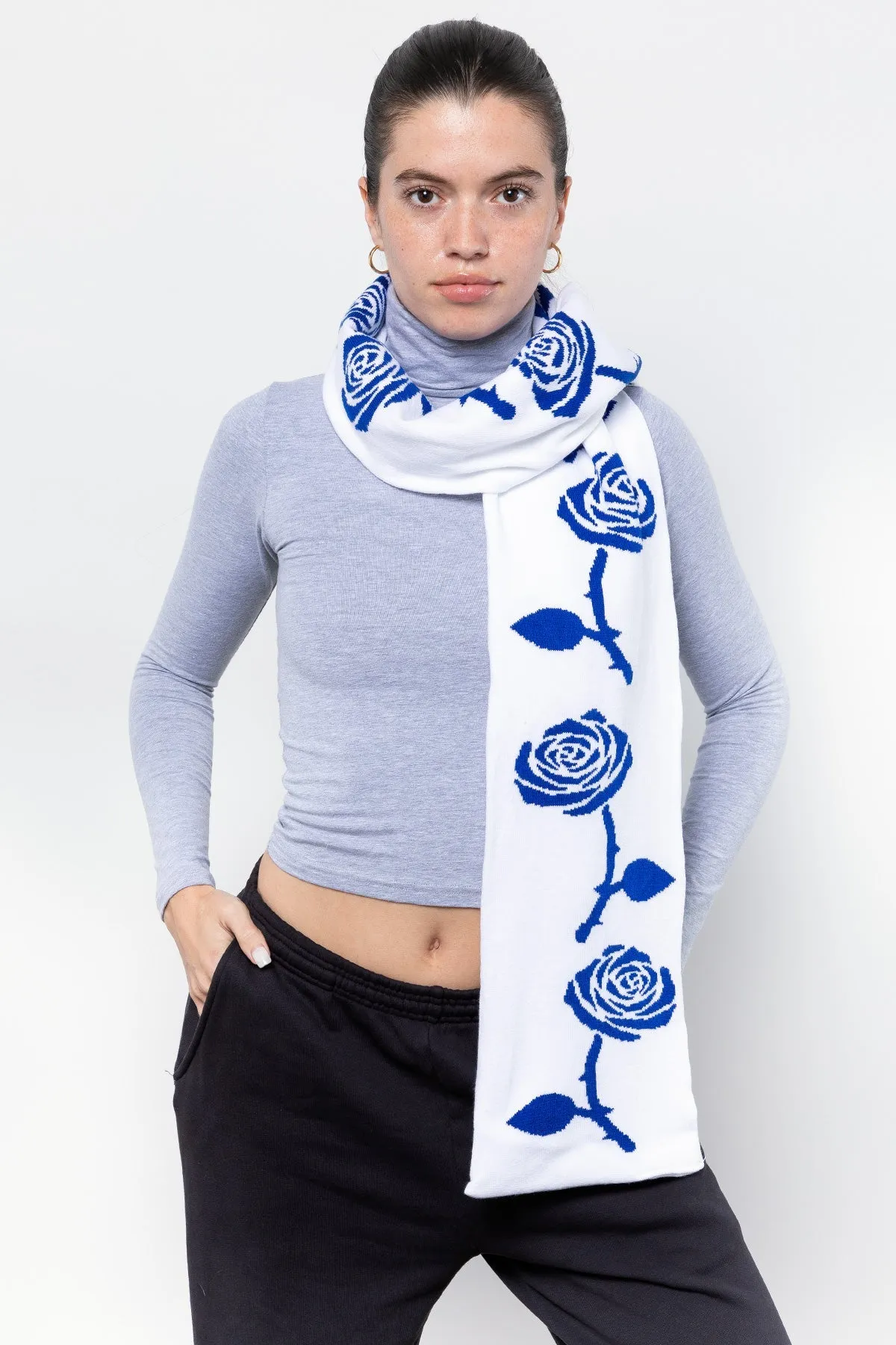 JQSCARF05 - Rose Scarf