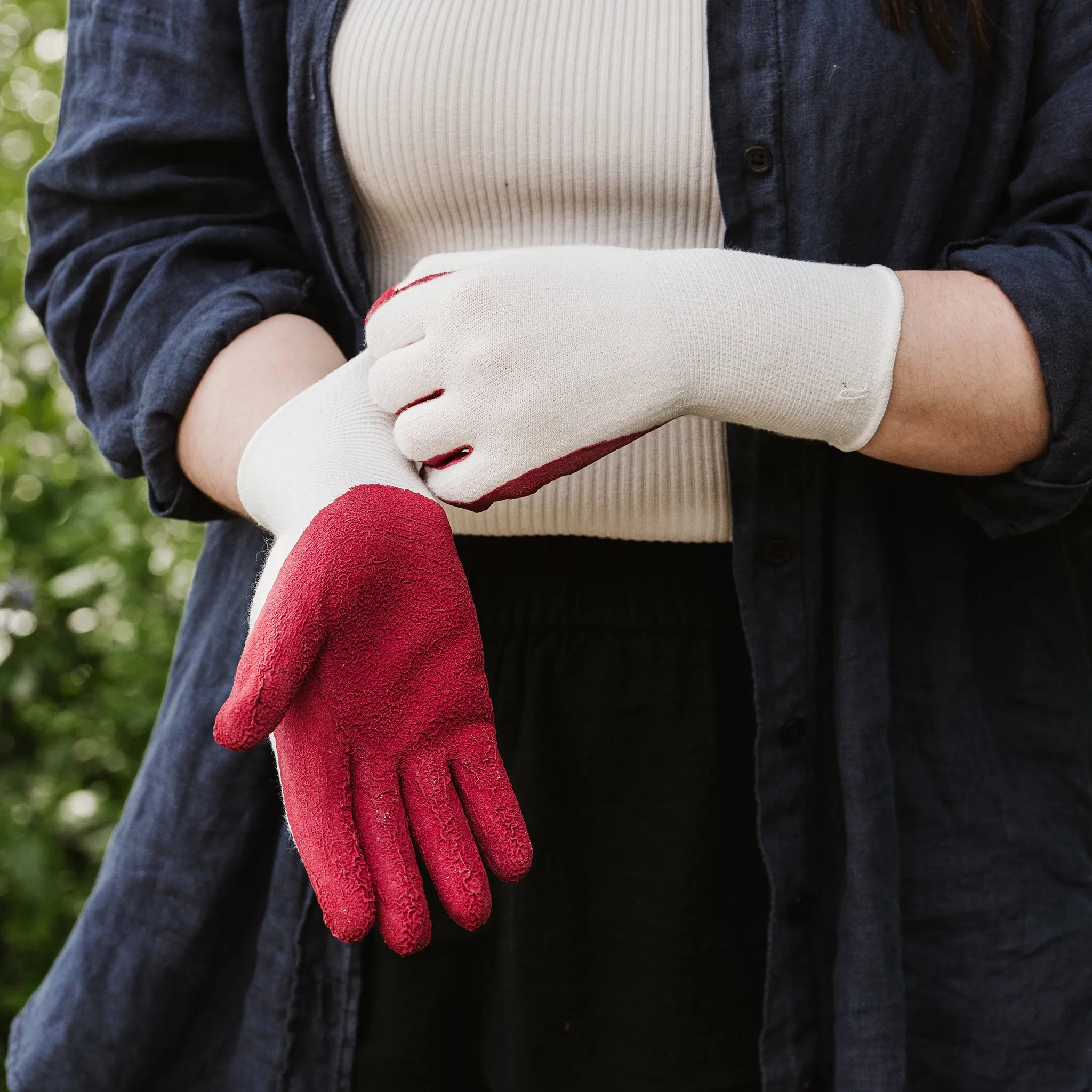 Kent & Stowe Rumba Red Natural Bamboo Gloves