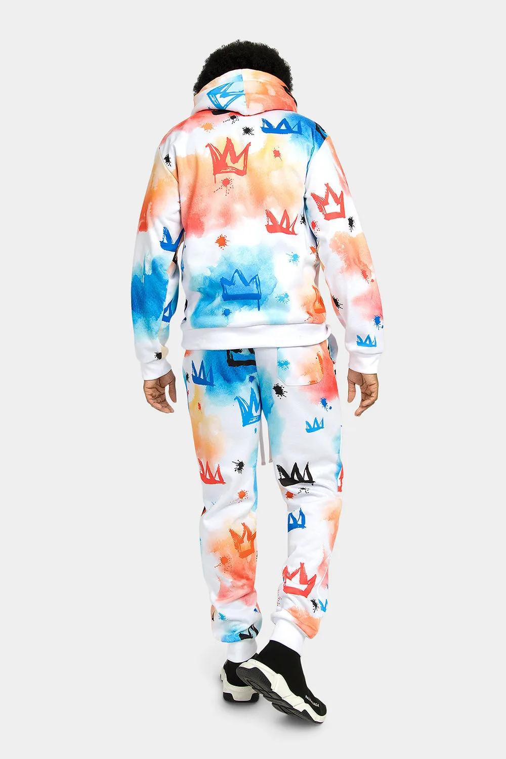 King Tie Dye Fleece Set