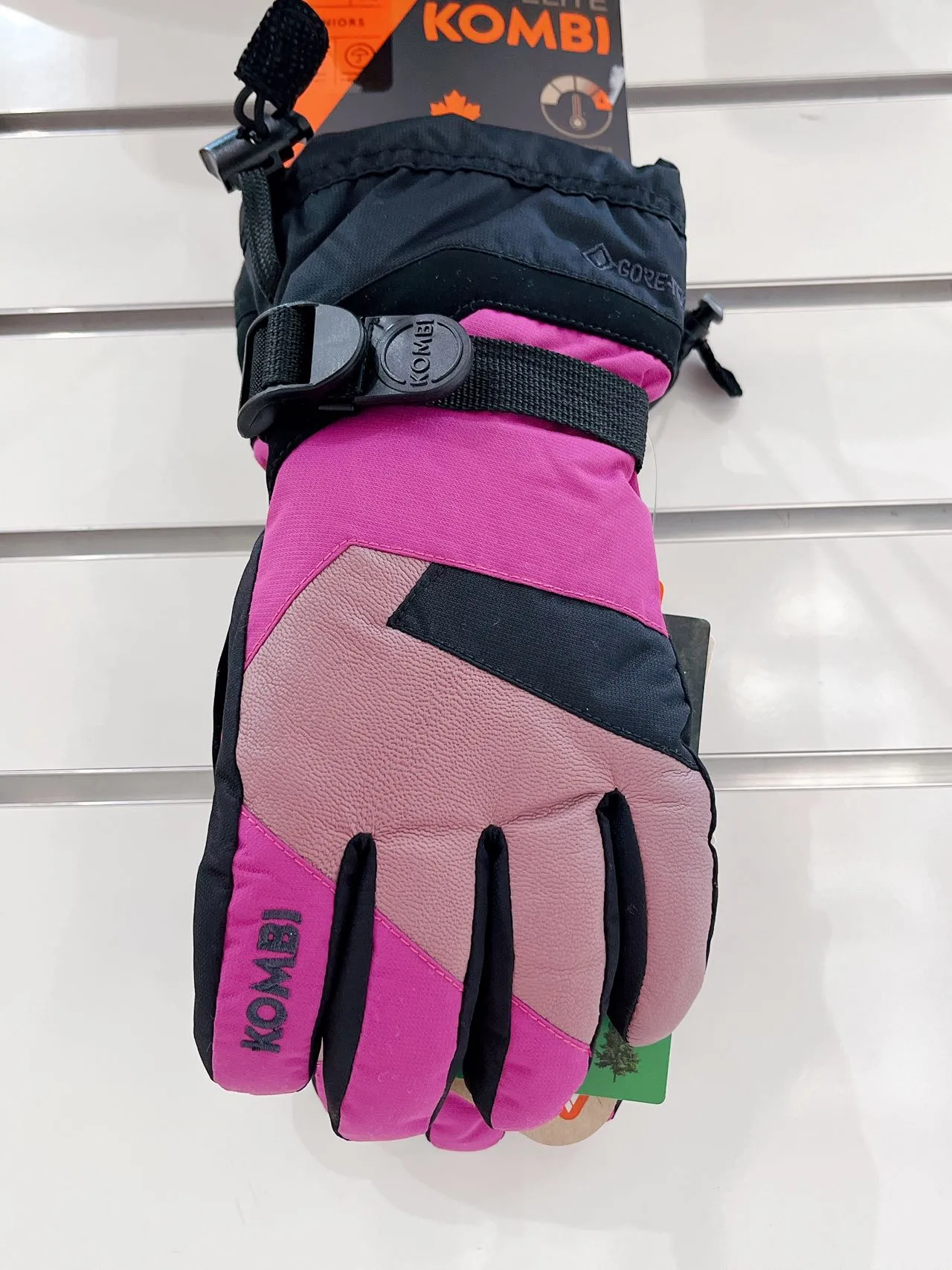 KOMBI Juniors The Timeless Gore-Tex Gloves -Orchid Pop M