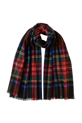 Lightweight Tartan Cashmere Stole