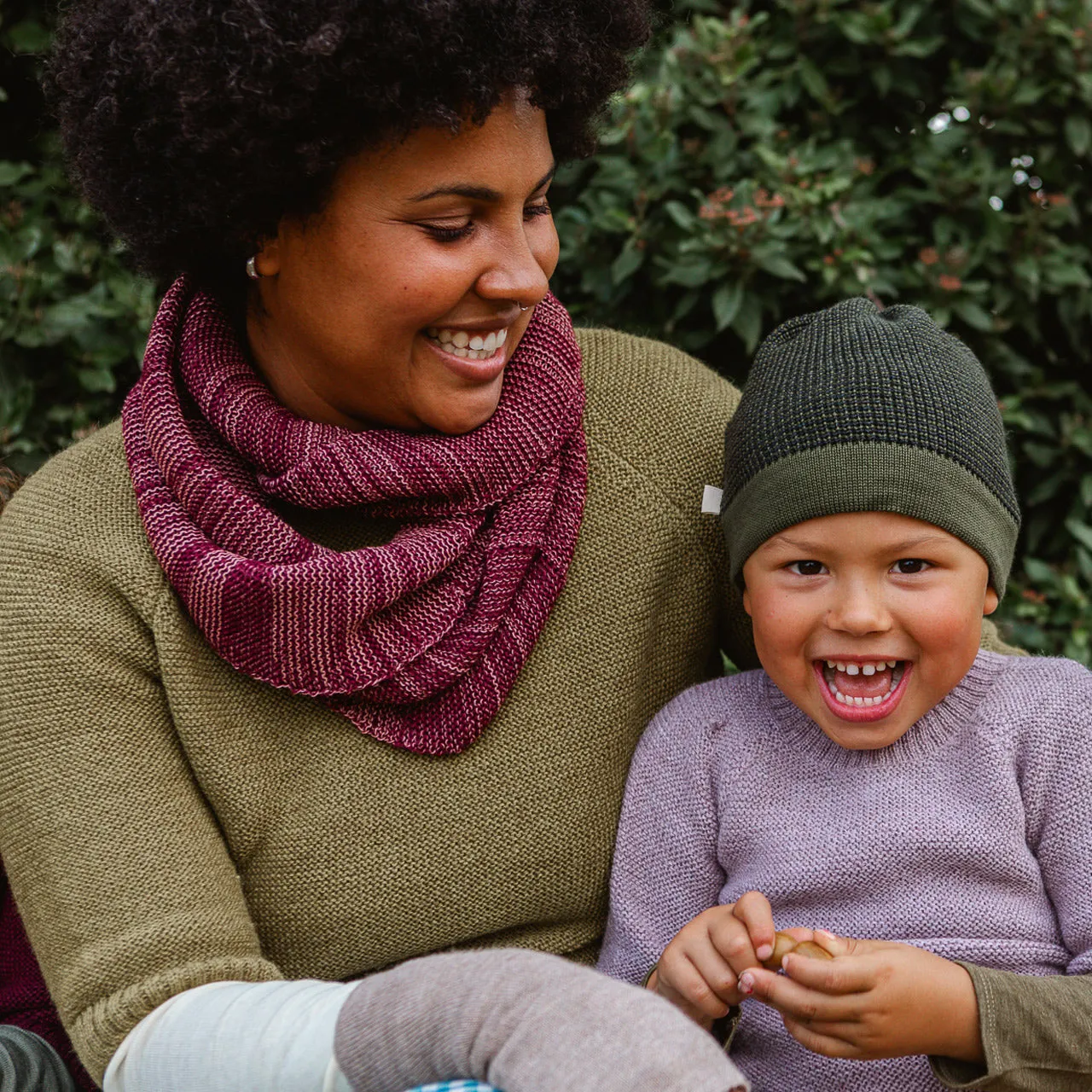 Loop Scarf in Organic Merino (big kids-adult)