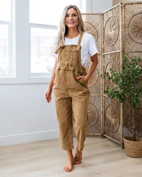 Lucinda Overalls - Deep Camel