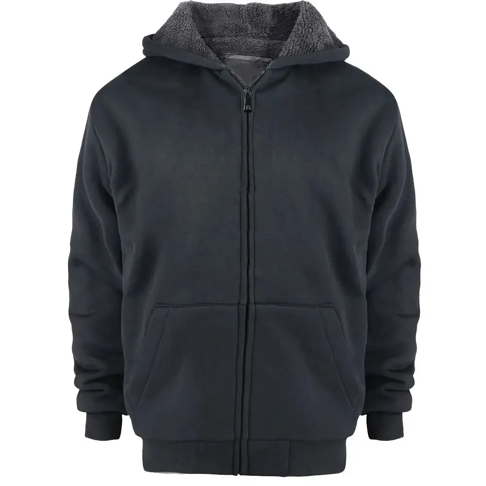 Men's Sherpa Lined Hoodie