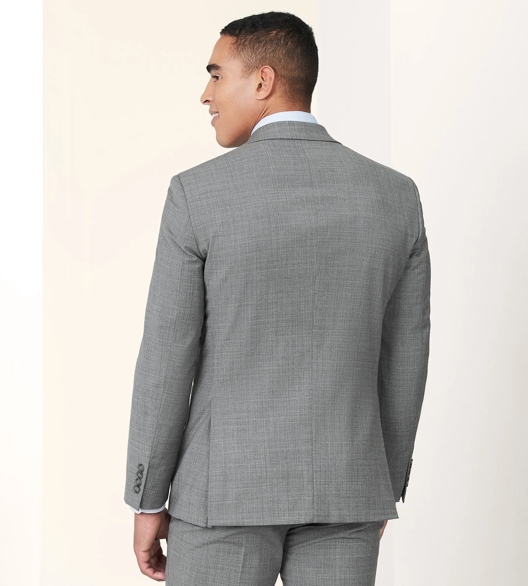 Modern Fit Wool Suit Jacket